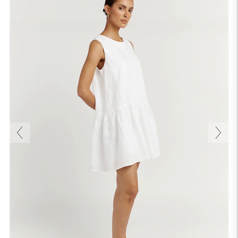 NWOT - Dissh Joie Linen Babydoll Dress